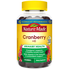 Cranberry 500 mg Per Serving + Vitamin C Gummies