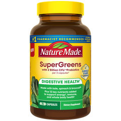 SuperGreens with 2 Billion CFU◆ Probiotics Capsules