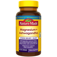 Magnesium 300 mg + Ashwagandha 125 mg Capsules