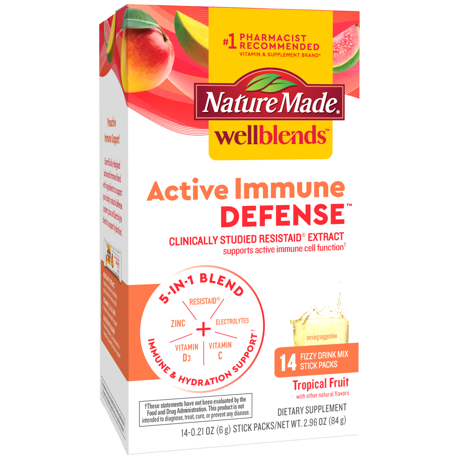 Wellblends™ Active Immune Defense Fizzy Drink Mix | 