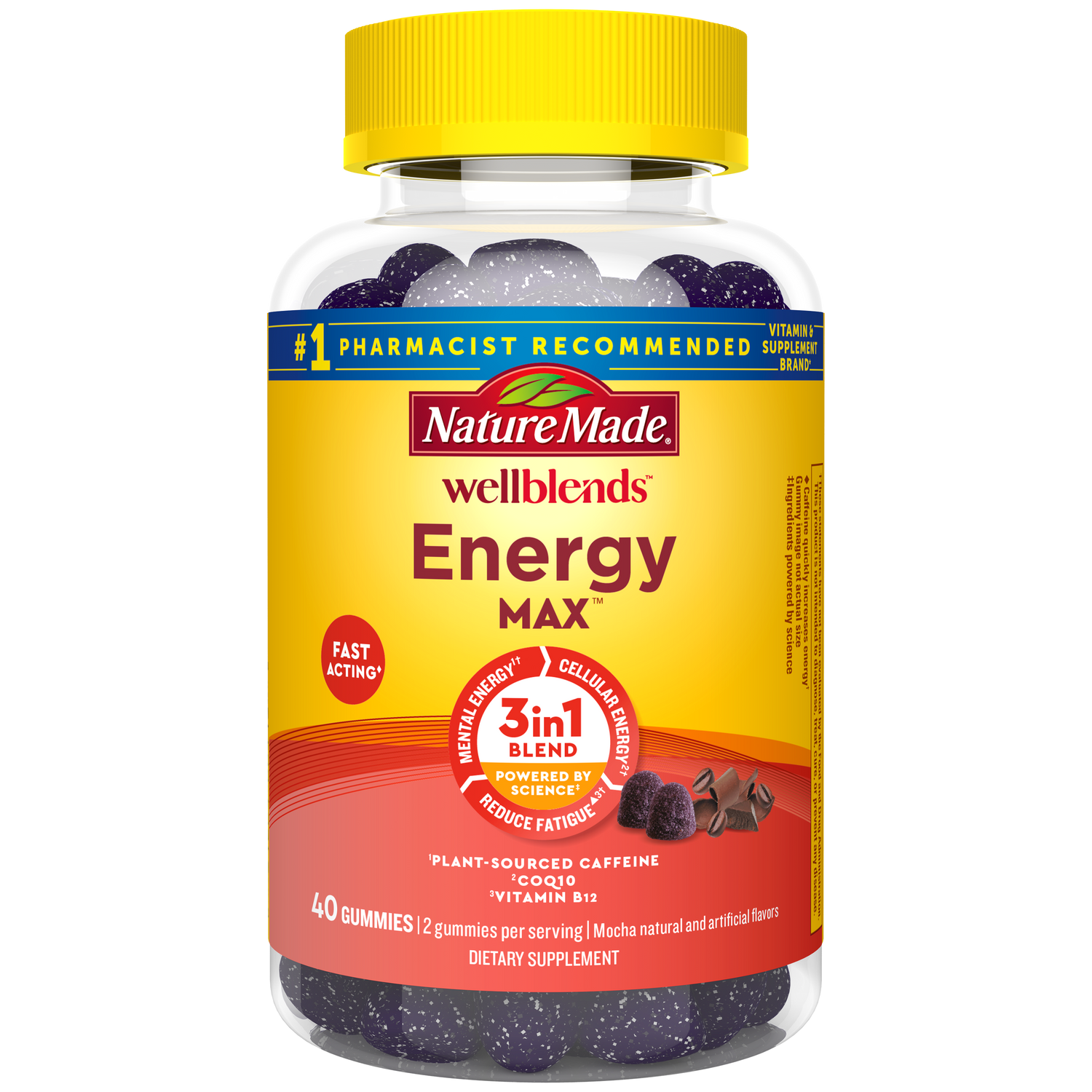 Wellblends™ EnergyMAX™ Gummies & Nature Made®