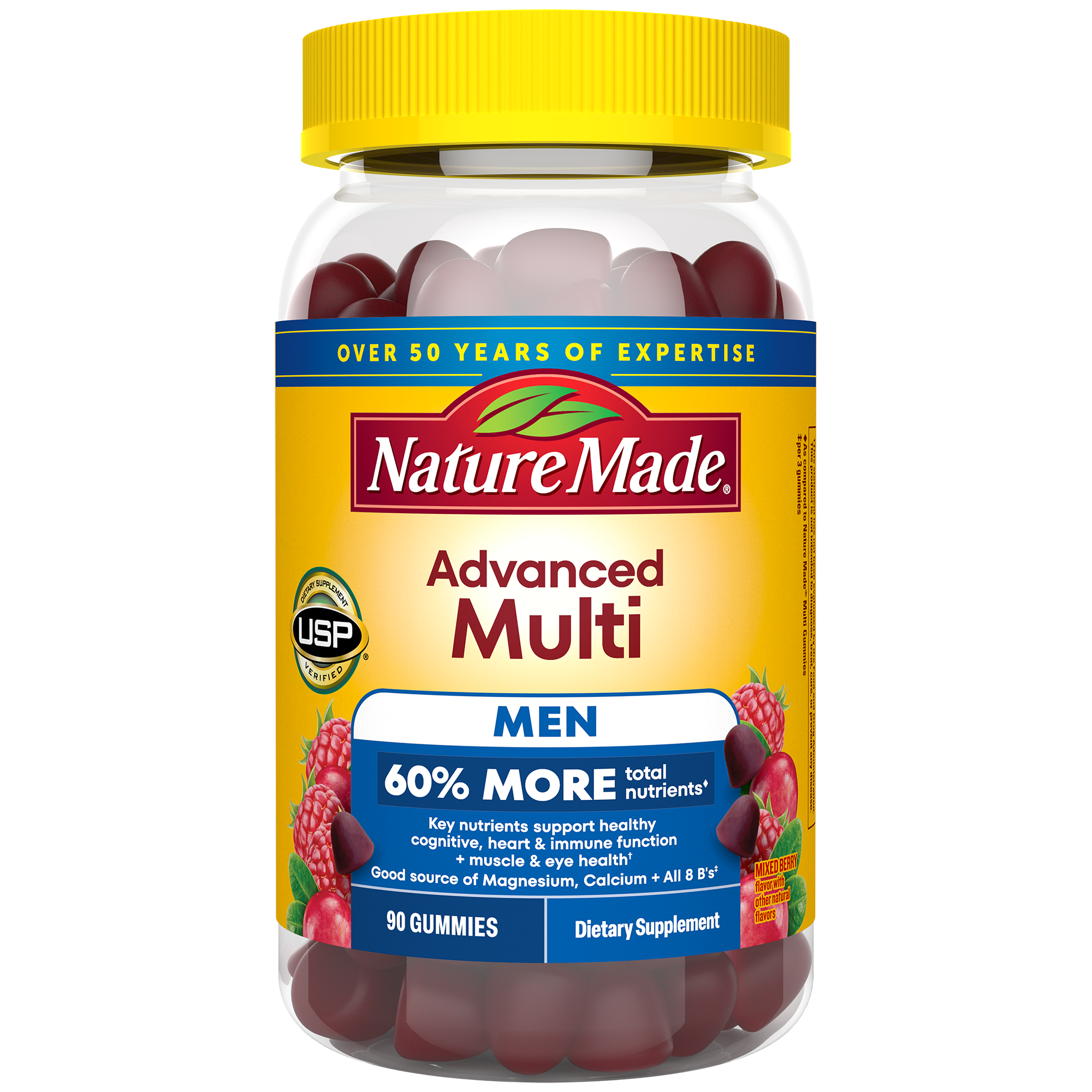 Men's Advanced Multivitamin Gummies — vitamin supplement