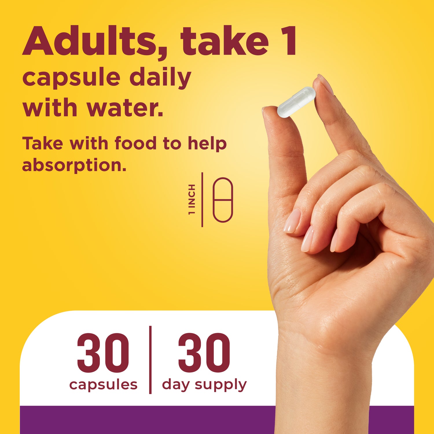Probiotics 1 Billion CFU From Live Cultures Capsules | 
