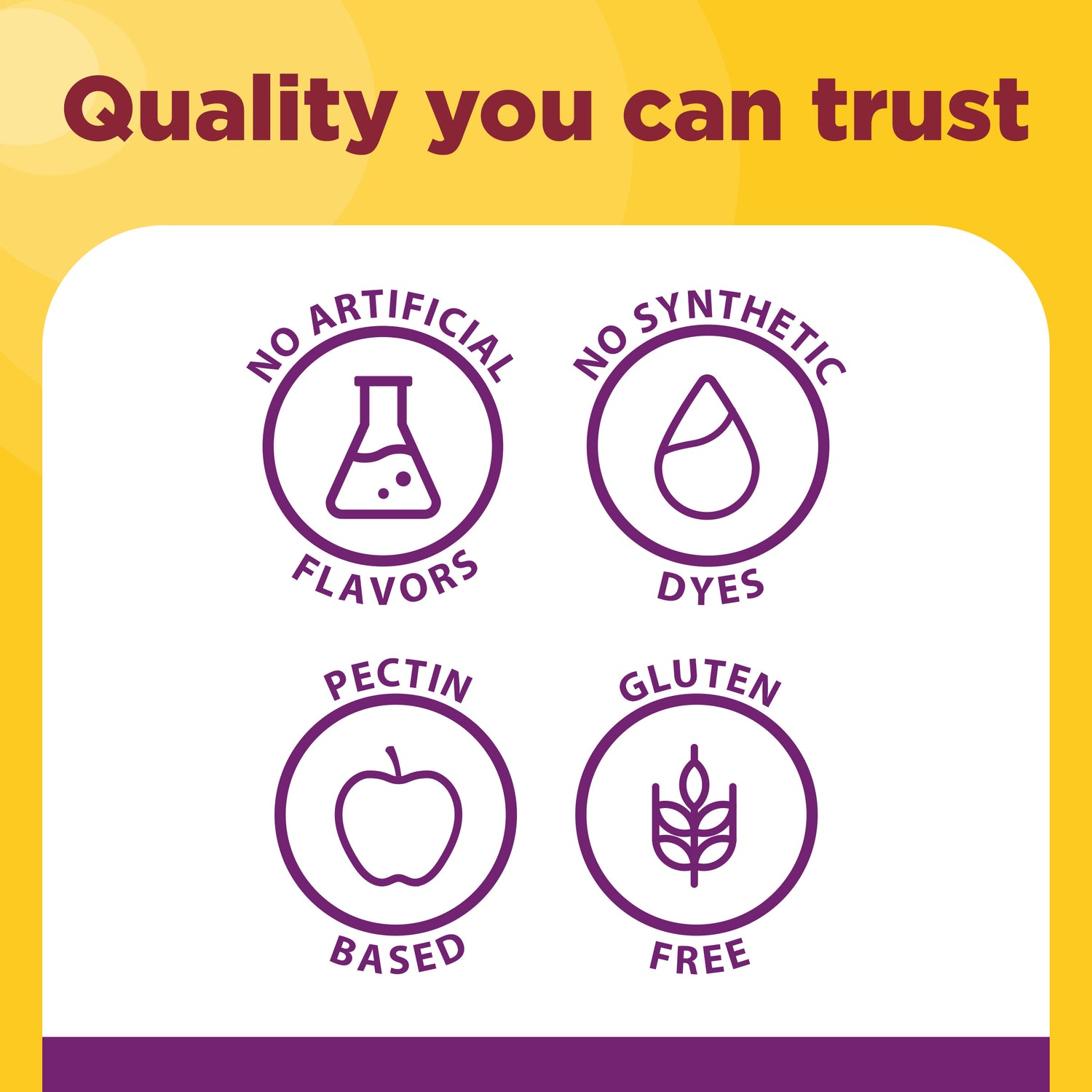 Probiotic + Prebiotic Fiber Gummies | Nature Made Probiotic + Prebiotic Fiber gummies with no artificial flavors, no synthetic dyes, pectin-based, and gluten-free.