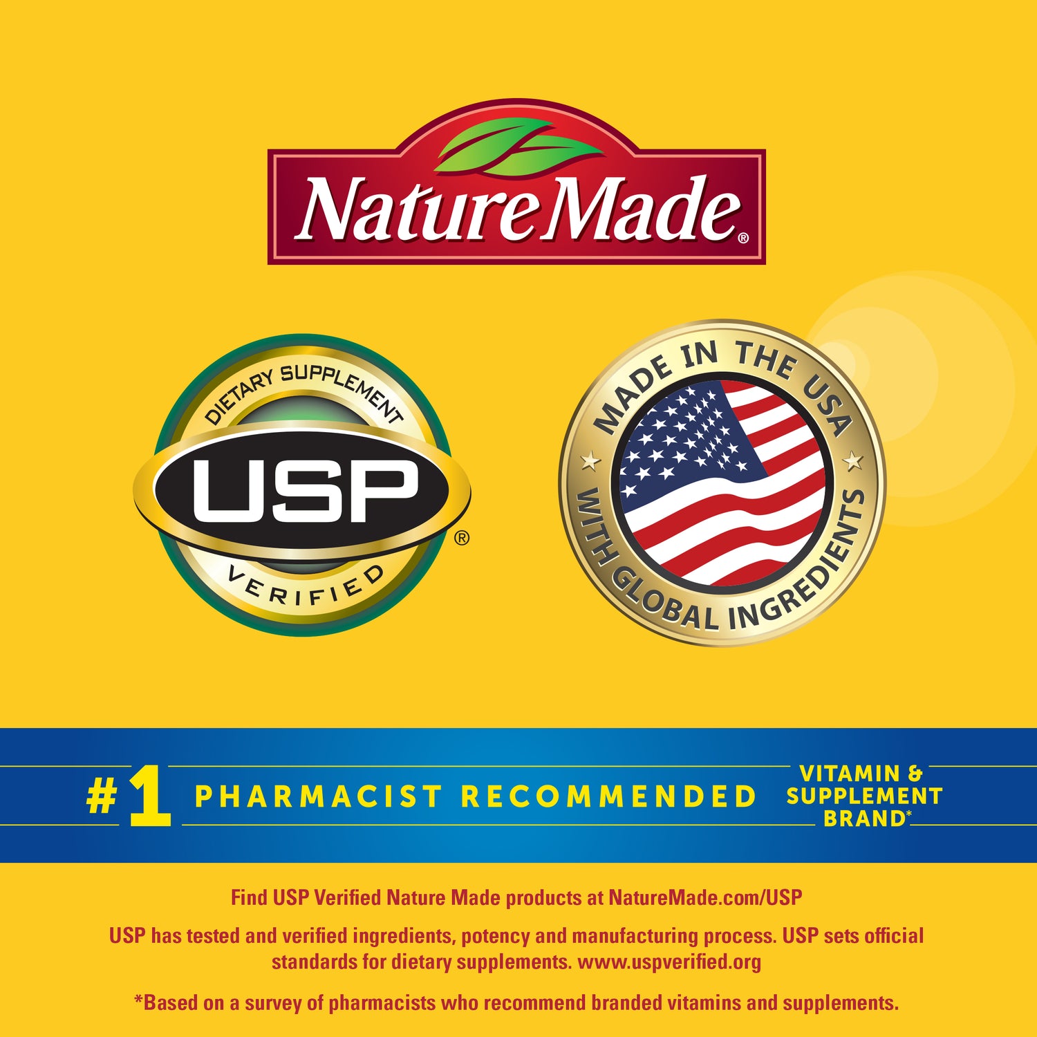 Zero Sugar‡ Magnesium Citrate Gummies 200 Mg Per Serving | Nature Made credentials highlighting USP Verified quality, Made in the USA, and #1 pharmacist recommended vitamin brand.
