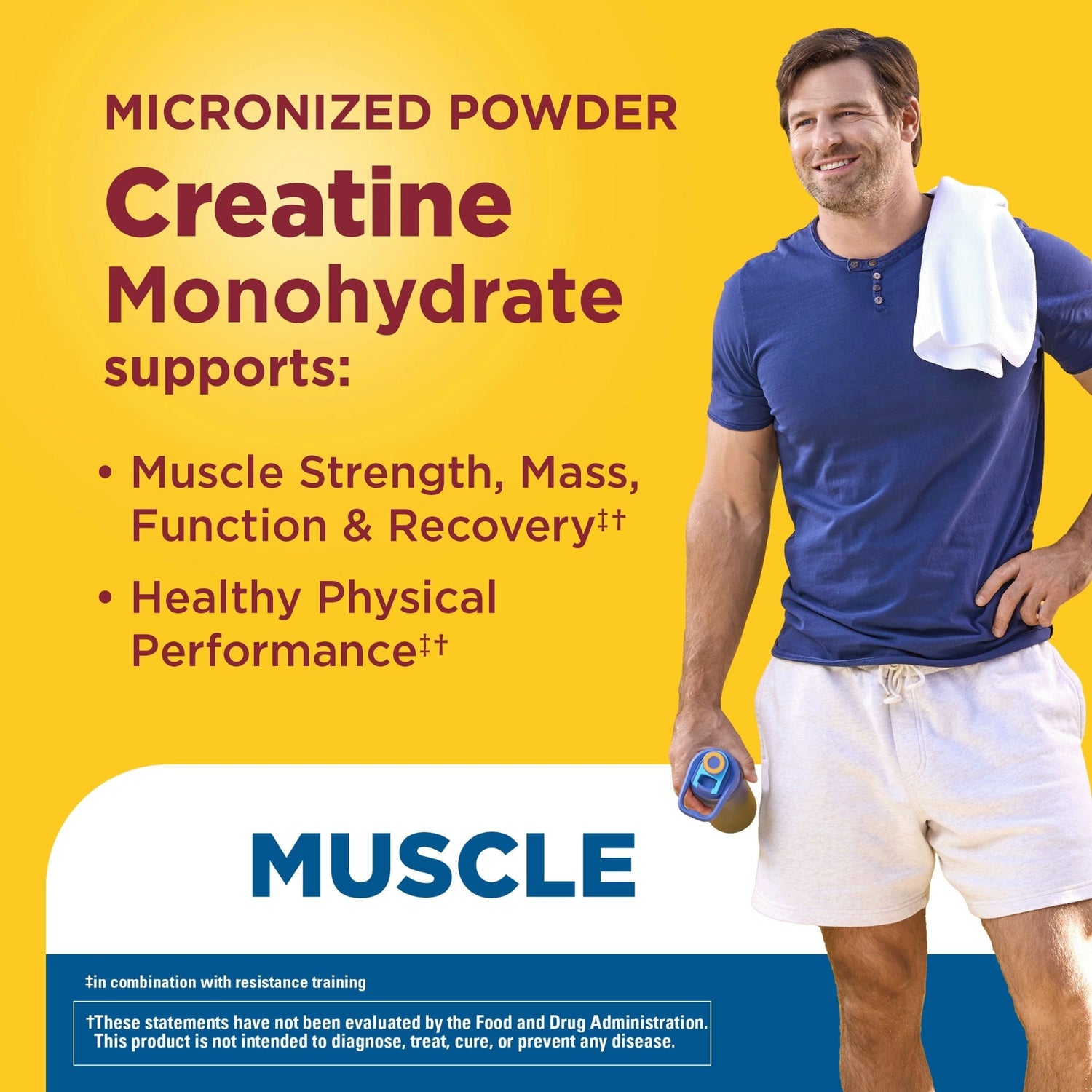 Micronized Creatine Monohydrate 5 g Drink Mix Powder | 40