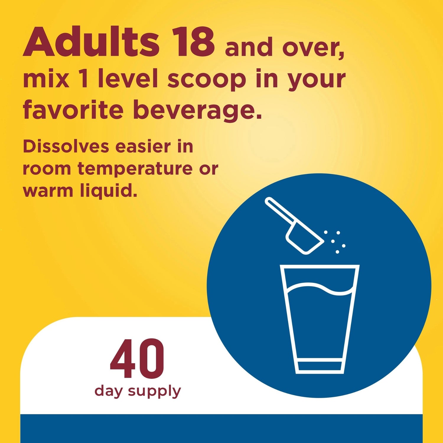 Micronized Creatine Monohydrate 5 g Drink Mix Powder | 40