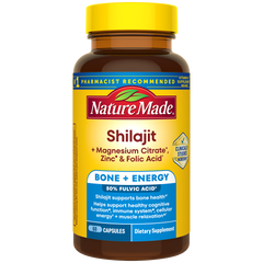 Shilajit + Magnesium Citrate, Zinc & Folic Acid Capsules