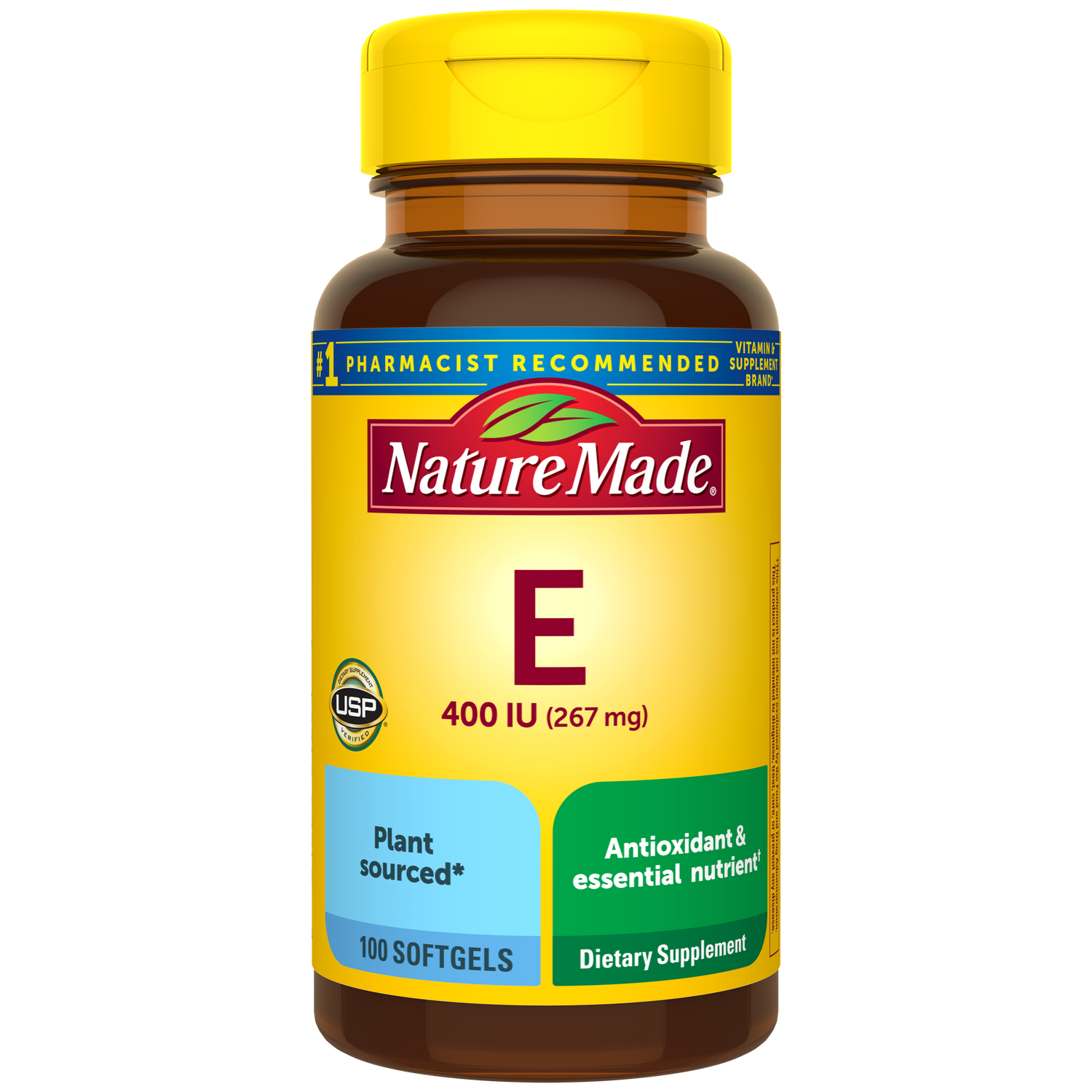 Vitamin E 400 IU (267 mg) d-Alpha Softgels | 