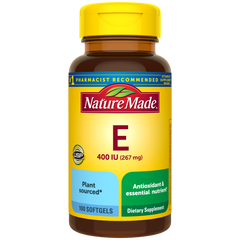Vitamin E 400 IU (267 mg) d-Alpha Softgels