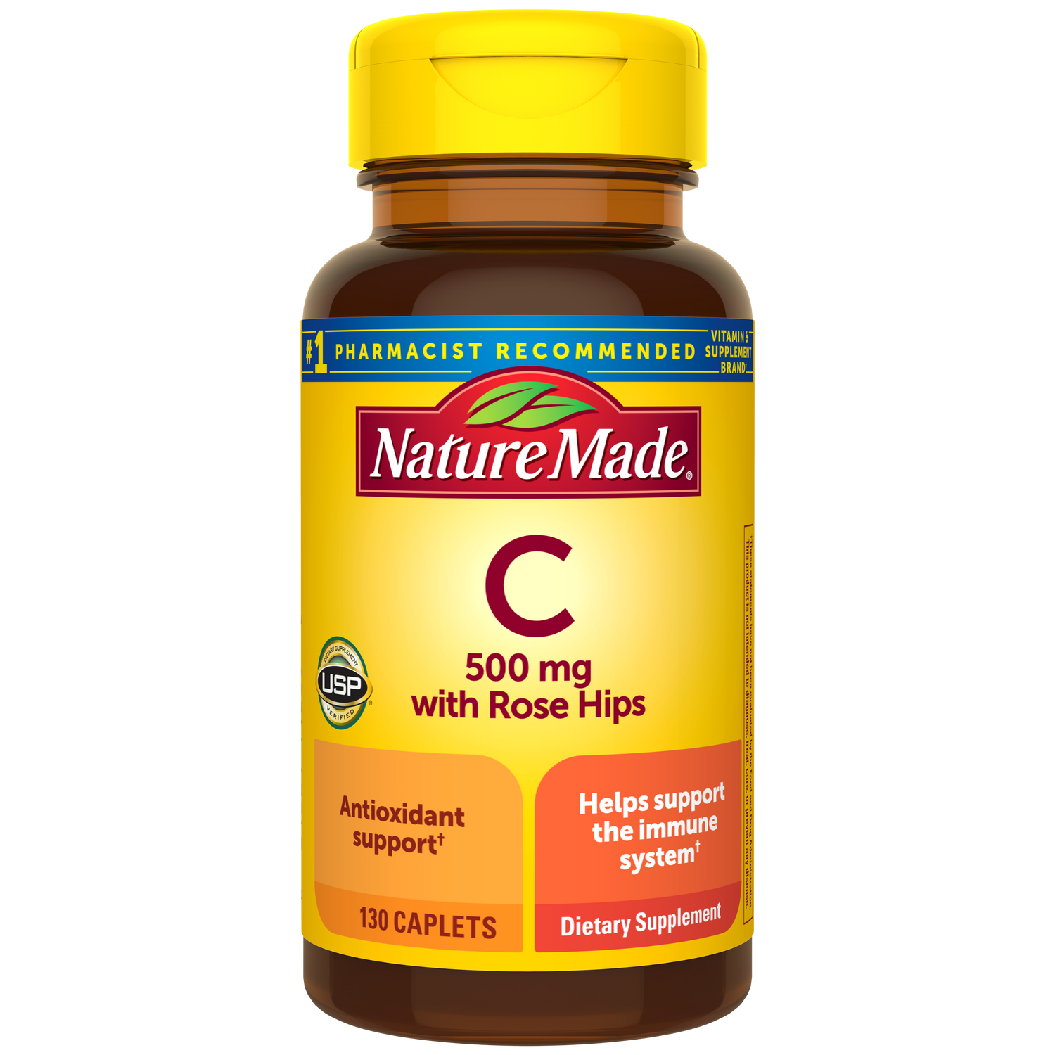 Vitamin C 500 mg with Rose Hips | Nature Made® Vitamin C 500 mg with Rose Hips | Nature Made®