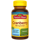 Cranberry 450 mg Extract with Vitamin C Softgels