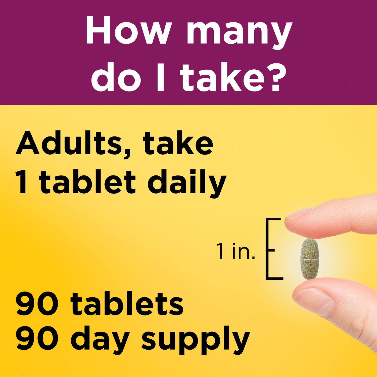Prenatal Multivitamin Tablets | 90