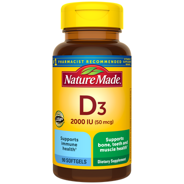 cta image for Vitamin D3 2000 IU (50 mcg) Softgels