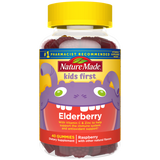 Kids First® Elderberry with Vitamin C and Zinc Gummies