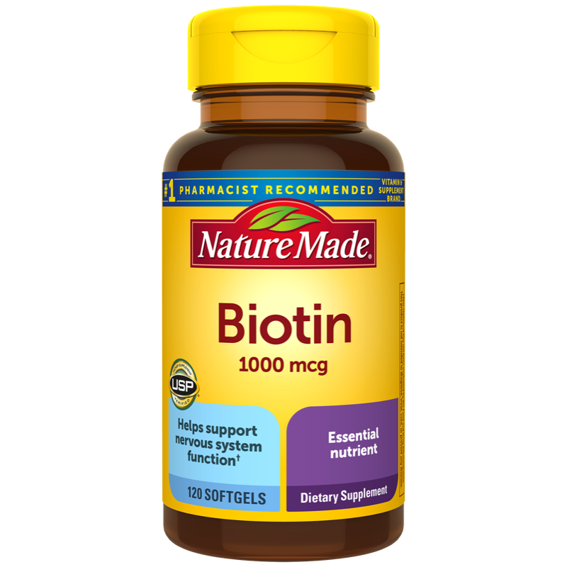 Biotin 1000 mcg Softgels | 
