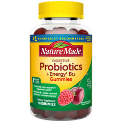 Digestive Probiotics + Energy B12‡ Gummies