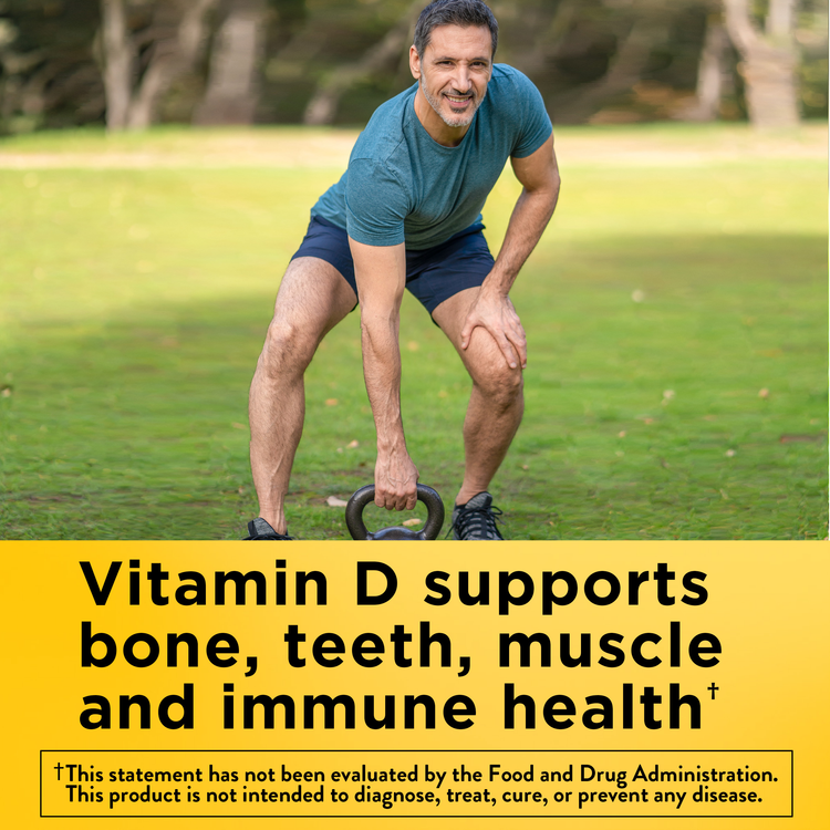 Vitamin D3 + K2 Nature Made Bone Health & Immune Support Supplement