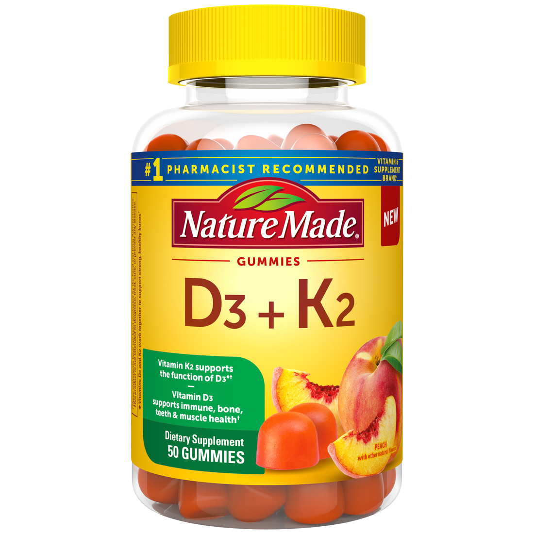 Vitamin D3 + K2 Gummies & Nature Made®