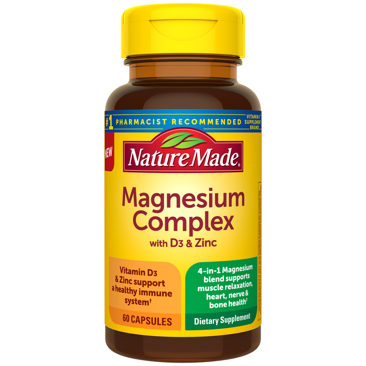 Magnesium Complex Capsules with D3 and Zinc & Nature Made®