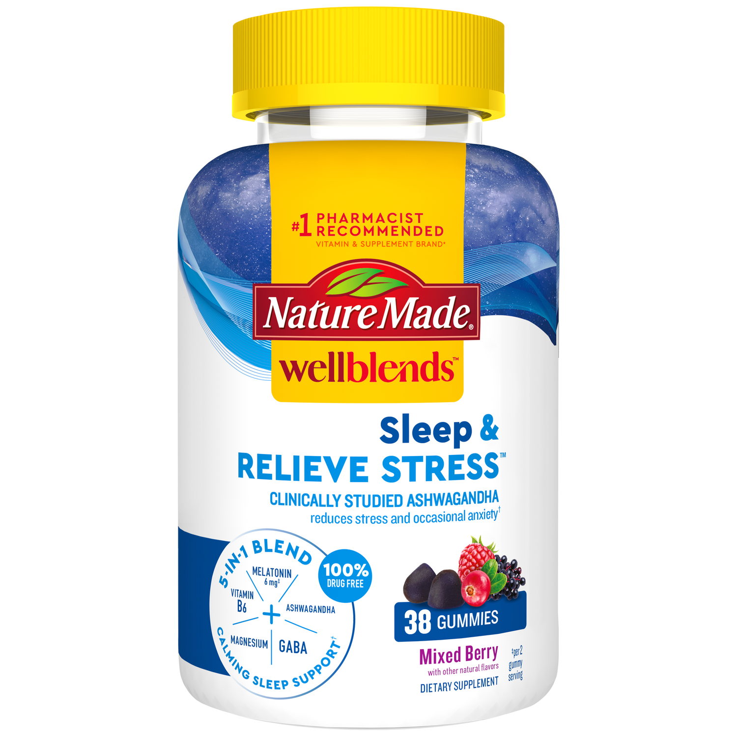 Wellblends™ Sleep & Relieve Stress™ Gummies | 